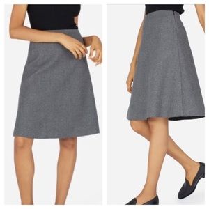 EVERLANE NWOT WOOL A-LINE SKIRT